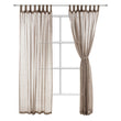 Vorhang Cotopaxi, Taupe, 100% Leinen