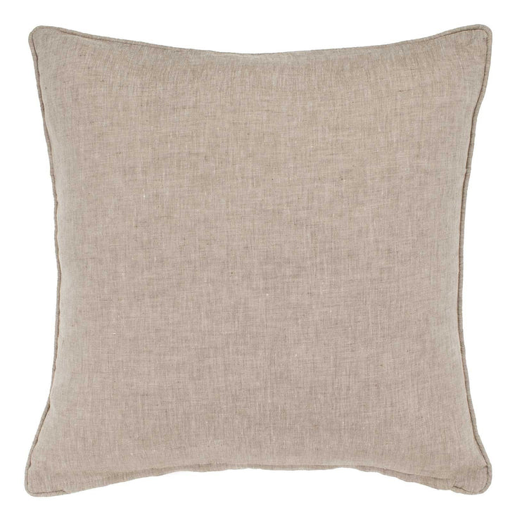 Kissenhülle Cuyabeno, Taupe, 100% Leinen