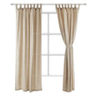 Vorhang Vinstra, Natur & Beige, 100% Leinen