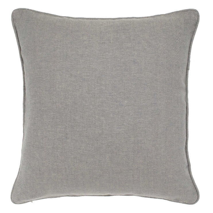 Kissenhülle Vinstra, Blau & Beige, 100% Leinen