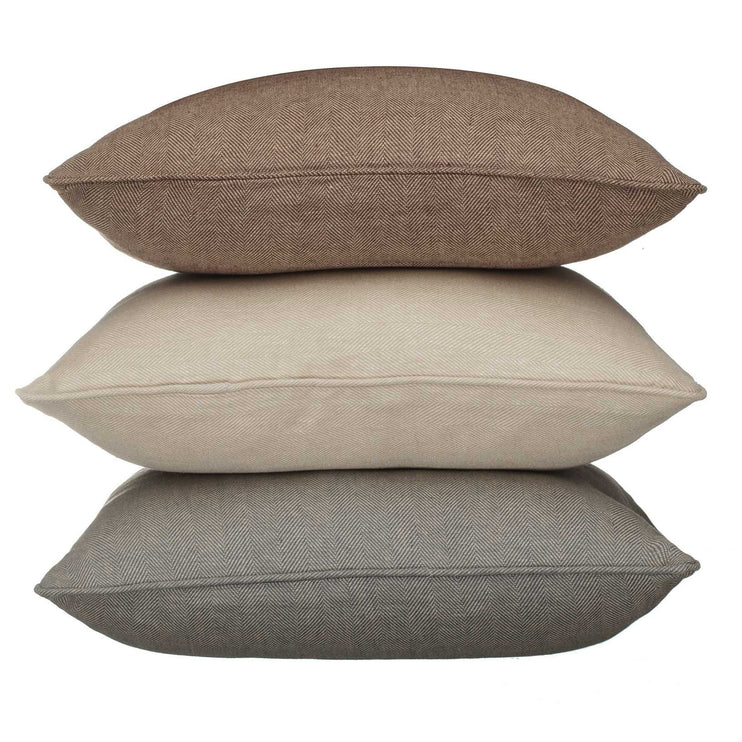 Kissenhülle Vinstrain Blau & Beige | Schöne Ideen für Ihr Zuhause | URBANARA