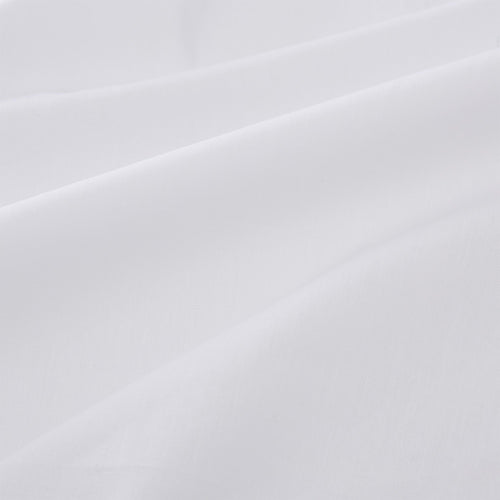 Spannbettlaken Perpignan, Weiß, 100% gekämmte Baumwolle | URBANARA Spannbettlaken