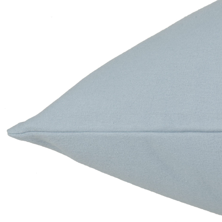Kissenbezug Montrose, Hellblau, 100% Baumwolle | URBANARA Flanell-Bettwäsche