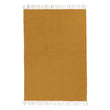 Teppich Udaka Senfgelb, 100% PET | URBANARA Gartenaccessories