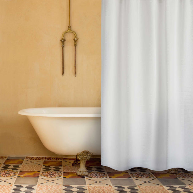 Duschvorhang Proazain Weiß | Schöne Ideen für Ihr Zuhause | URBANARA