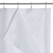 Duschvorhang Proaza, Weiß, 100% Baumwolle | Hochwertige Wohnaccessoires