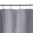 Duschvorhang Proaza, Hellgrau, 100% Baumwolle | URBANARA Badezimmer-Accessoires