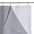 Duschvorhang Proaza, Hellgrau, 100% Baumwolle | Hochwertige Wohnaccessoires