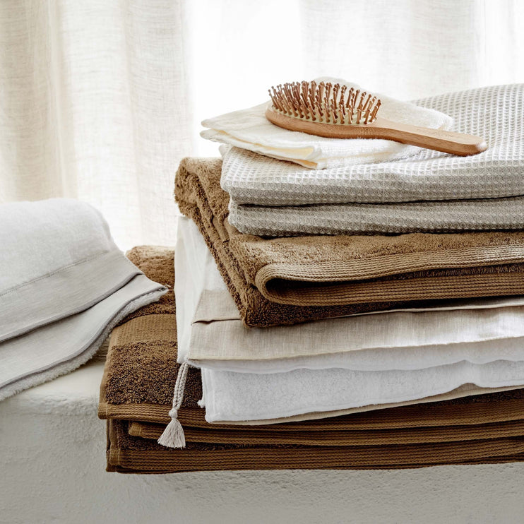 Gemischtes Handtuch Set Penelain Braun | Schöne Ideen für Ihr Zuhause | URBANARA