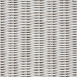 Wäschekorb Java, Weiß-Lackiert, 100% Rattan & 100% Baumwolle | Hochwertige Wohnaccessoires