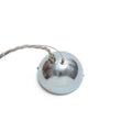 Hängelampe Ribe, Grau & Silber, 100% Glas & 100% Metall | URBANARA Pendelleuchten