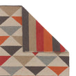 Teppich Barli, Orange, 50% Schurwolle & 50% Baumwolle