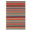 Teppich Barli, Orange, 50% Schurwolle & 50% Baumwolle | Hochwertige Wohnaccessoires