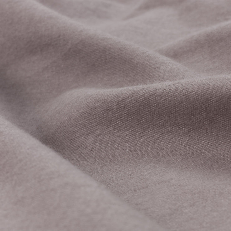 Flanell-Bettwäsche Montrose Steingrau, 100% Baumwolle | URBANARA Flanell-Bettwäsche