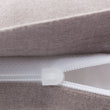 Flanell-Bettwäsche Montrose Steingrau, 100% Baumwolle | Hochwertige Wohnaccessoires