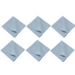 Serviette Teis, Hellblau, 100% Leinen | URBANARA Servietten