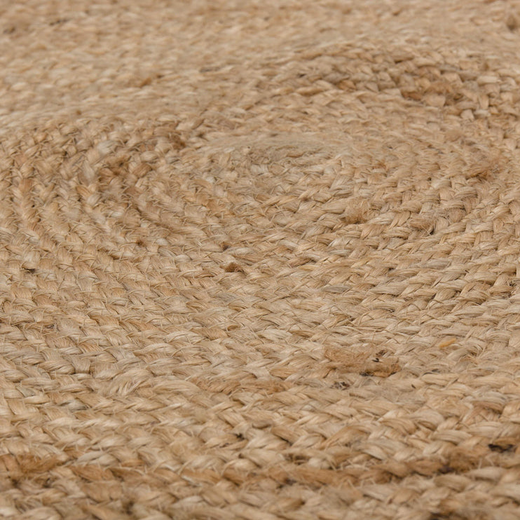 Teppich Asele, Natur, 100% Jute | Hochwertige Wohnaccessoires