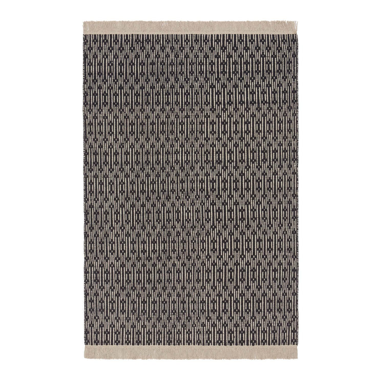 Teppich Lumaco in Anthrazit & Eierschale aus 100% Wolle | Entdecken Sie unsere schönsten Wohnaccessoires