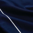 Kissenbezug Karakol, Dunkelblau & Naturweiß, 100% Baumwolle | Hochwertige Wohnaccessoires