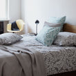 Bettdeckenbezug Anetoin Hellgrau & Weiß | Schöne Ideen für Ihr Zuhause | URBANARA