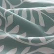 Serviette Eixo, Graugrün & Weiß & Natur, 100% Baumwolle & 100% Leinen | Hochwertige Wohnaccessoires