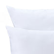 Bettdeckenbezug Millau, Weiß, 100% Baumwolle | URBANARA Satin-Bettwäsche