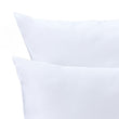 Kissenbezug Millau, Weiß, 100% Baumwolle | URBANARA Satin-Bettwäsche