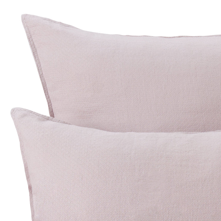 Bettdeckenbezug Lousa, Zartrosa, 100% Leinen | Hochwertige Wohnaccessoires