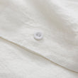 Kissenbezug Lousa, Weiß, 100% Leinen | Hochwertige Wohnaccessoires