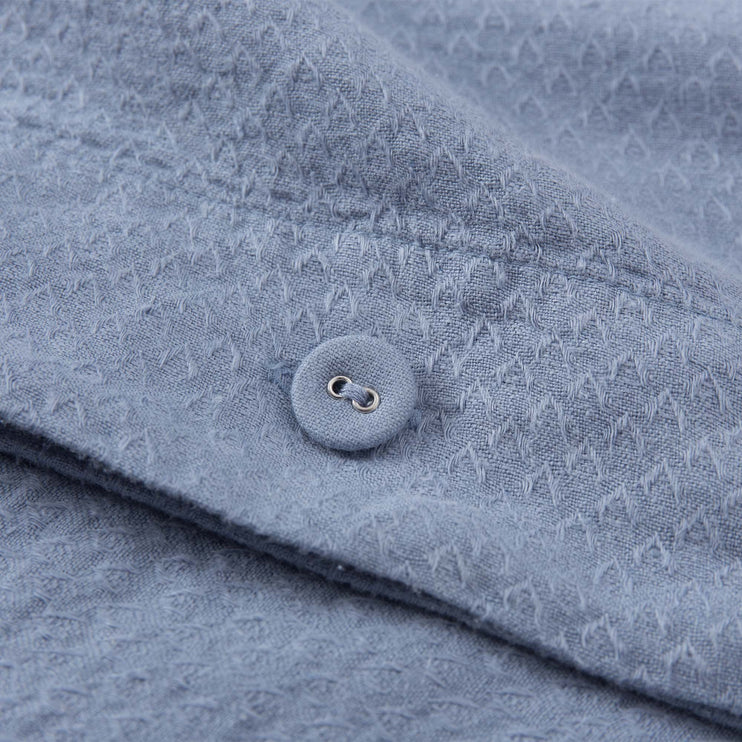 Bettdeckenbezug Lousa, Helles Graublau, 100% Leinen | Hochwertige Wohnaccessoires