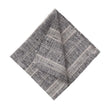 Tischdecke Lusis, Schwarz & Natur, 100% Leinen | Hochwertige Wohnaccessoires