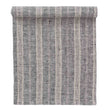 Serviette Lusis in Schwarz & Natur aus 100% Leinen | Entdecken Sie unsere schönsten Wohnaccessoires