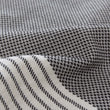 Tagesdecke Kadan in Schwarz & Creme aus 50% Leinen & 50% Baumwolle | Entdecken Sie unsere schönsten Wohnaccessoires