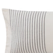 Kissenhülle Kadan, Creme & Schwarz, 50% Leinen & 50% Baumwolle | Hochwertige Wohnaccessoires