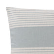 Kissenhülle Kadan, Graugrün & Creme, 50% Leinen & 50% Baumwolle | Hochwertige Wohnaccessoires
