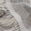 Decke Bundi, Schwarz & Creme, 60% Leinen & 40% Seide | URBANARA Seidendecken
