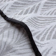 Strandtuch Coimbra, Grau & Weiß, 100% Baumwolle | Hochwertige Wohnaccessoires