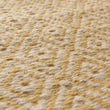 Teppich Dasheri in Senfgelb & Creme aus 100% Jute | Entdecken Sie unsere schönsten Wohnaccessoires