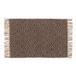 Fussmatte Dasheri, Anthrazit & Natur, 100% Jute
