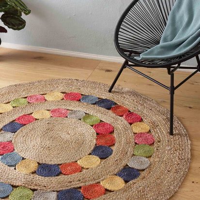Teppich Aselein Natur & Mehrfarbig | Schöne Ideen für Ihr Zuhause | URBANARA