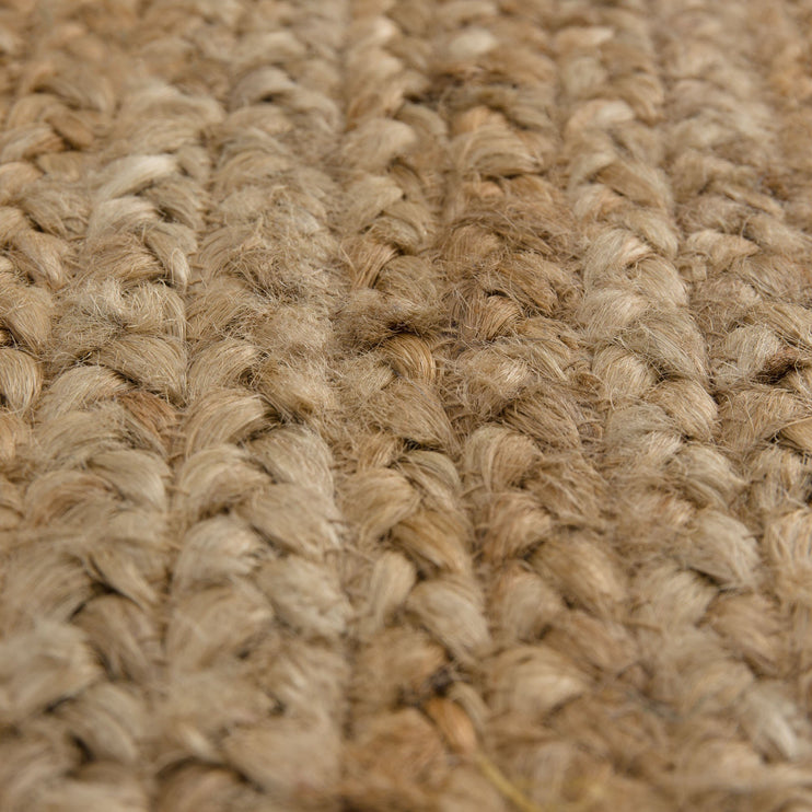 Läufer Nandi in Natur & Helles Graublau aus 100% Jute | Entdecken Sie unsere schönsten Wohnaccessoires