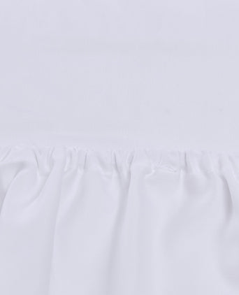 Vivy Fitted Sheet white, 100% cotton