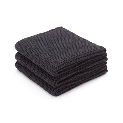 Wischlappen Safara, Anthrazit, 100% Baumwolle