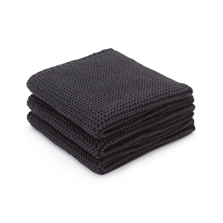 Wischlappen Safara, Anthrazit, 100% Baumwolle