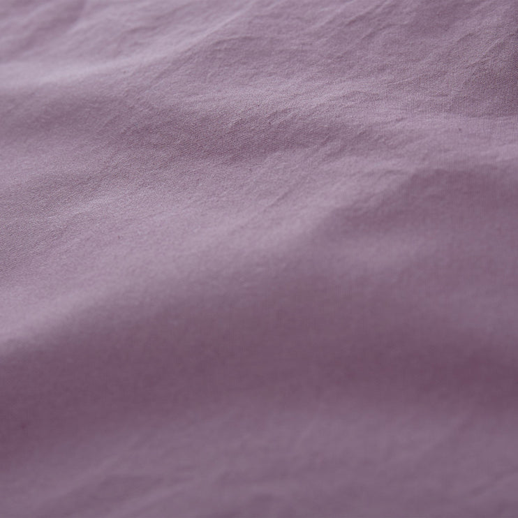 Bettdeckenbezug Luz, Aubergine, 100% Baumwolle | URBANARA Renforcé-Bettwäsche