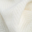Decke Salla, Creme & Creme, 100% Schurwolle | Hochwertige Wohnaccessoires
