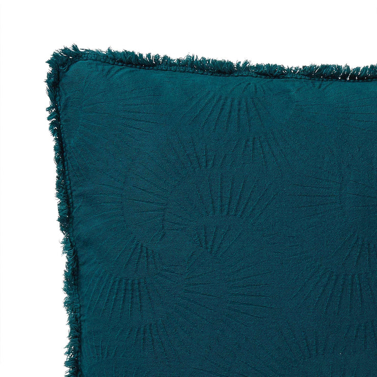 Kissenhülle Espinho, Tannengrün, 100% Baumwolle | Hochwertige Wohnaccessoires