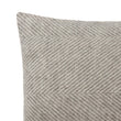 Kissenhülle Gotland Grau & Creme, 100% Schurwolle | URBANARA Kissenhüllen