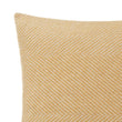 Kissenhülle Gotland, Senfgelb & Creme, 100% Wolle & 100% Leinen | URBANARA Kissenhüllen