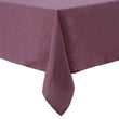 Tischläufer Teis, Aubergine, 100% Leinen | Hochwertige Wohnaccessoires